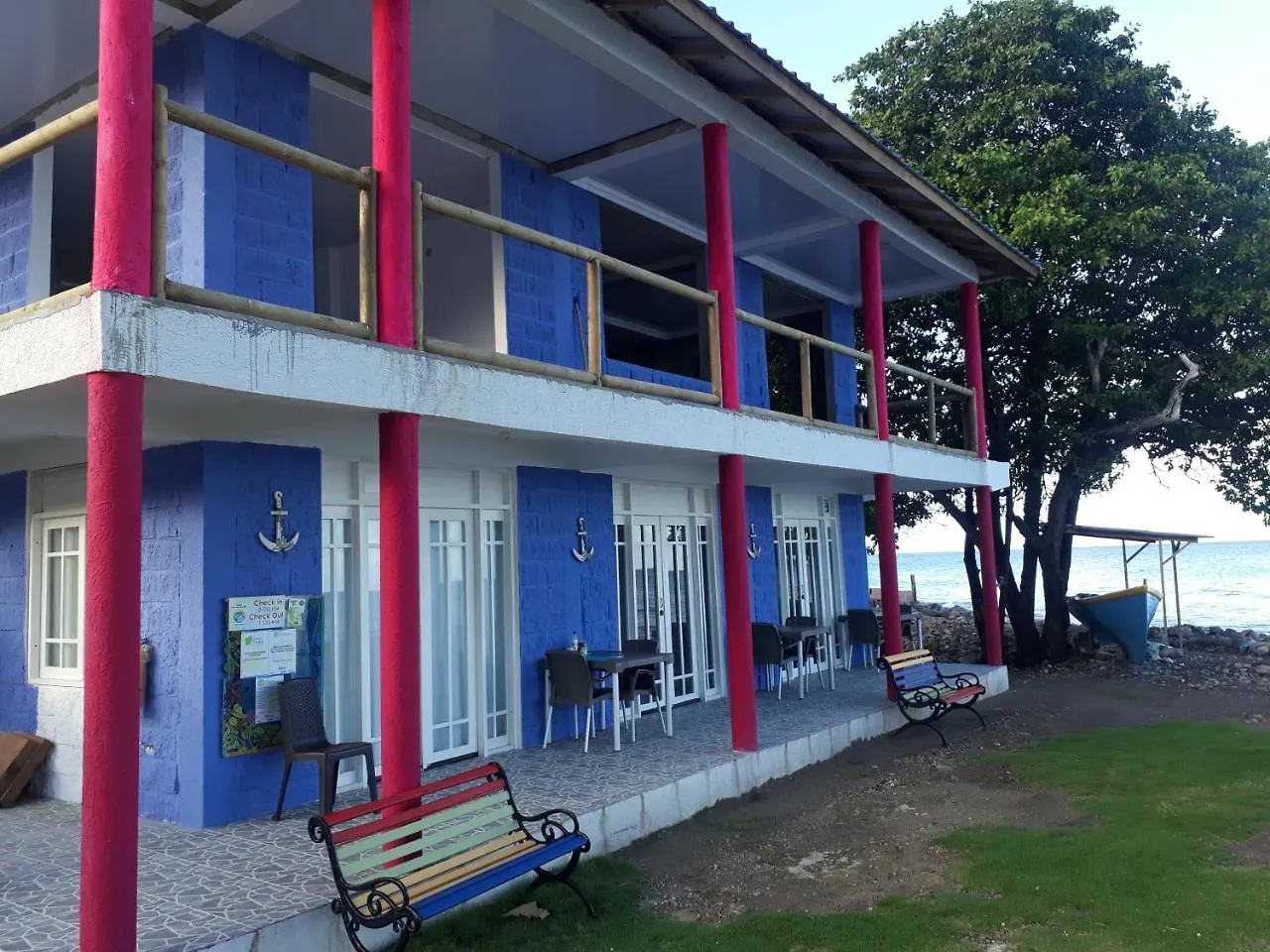 Hotel Posada Ocean View à Fresh Water Bay Mini-hôtel